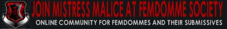 JOIN THE FEMDOMME SOCIETY COMMUNITY