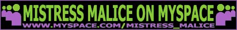 The Official Myspace Page Of Mistress Malice