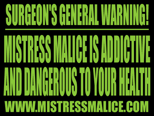 Enter The Sadistic Web Of Mistress Malice!