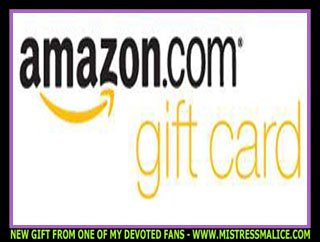 $250.00 AMAZON GIFT CERTIFICATE