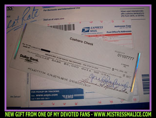$5000.00 CASHIERS CHECK