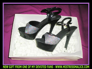 RHINESTONE STILETTO HEELS