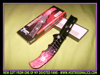 SPIDER FOLDING RAZOR BLADE KNIFE
